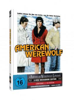 American Werewolf in London (2 Disc Limited Mediabook, 2 Blu-ray's, Cover E) (1981) [Blu-ray] 