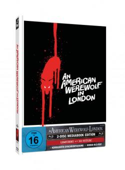 American Werewolf in London (2 Disc Limited Mediabook, 2 Blu-ray's, Cover F) (1981) [Blu-ray] 