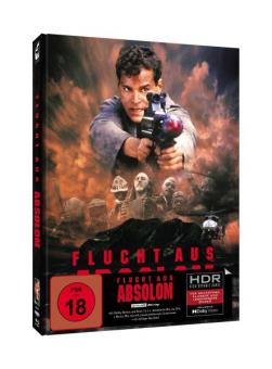 Flucht aus Absolom (Limited Mediabook, 4K Ultra HD+2 Blu-ray's, Cover DT-Artwork) (1994) [FSK 18] [4K Ultra HD] 