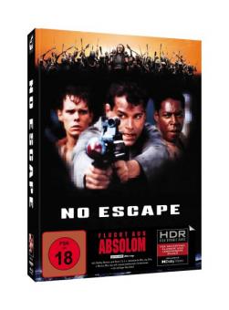 Flucht aus Absolom (Limited Mediabook, 4K Ultra HD+2 Blu-ray's, Cover US-Artwork) (1994) [FSK 18] [4K Ultra HD] 
