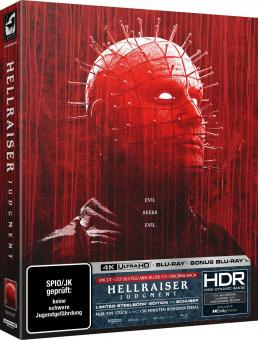 Hellraiser: Judgment (Limited Full Slip Steelbook, 4K Ultra HD+2 Blu-ray's, Cover A) (2018) [FSK 18] [4K Ultra HD] 