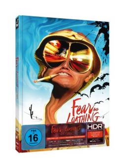 Fear and Loathing in Las Vegas (Limited Mediabook, 4K Ultra HD+2 Blu-ray's, Cover A) (1998) [4K Ultra HD] 