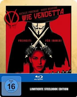 V wie Vendetta (Limited Steelbook) (2006) [Blu-ray] 
