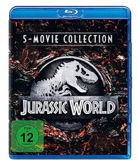 Jurassic World - 5-Movie-Collection (5 Discs) [Blu-ray] [Gebraucht - Zustand (Sehr Gut)] 