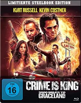 Crime Is King - 3000 Meilen bis Graceland (Limited Steelbook) (2001) [Blu-ray] 