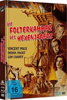 Die Folterkammer des Hexenjägers (Limited Mediabook, Blu-ray+DVD) (1963) [Blu-ray] 