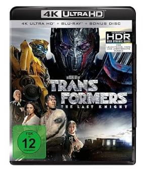 Transformers 5 - The Last Knight (4K Ultra HD+Blu-ray+Bonus Disc) (2017) [4K Ultra HD] 