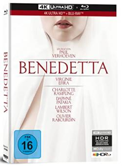 Benedetta (Limited Mediabook, 4K Ultra HD+Blu-ray, Cover A) (2021) [4K Ultra HD] 