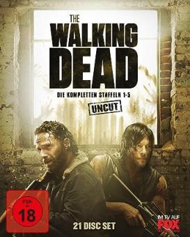The Walking Dead - Staffel 1-5 Box - Uncut [FSK 18] [Blu-ray] [Gebraucht - Zustand (Sehr Gut)] 