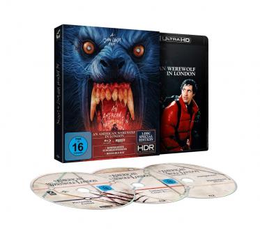 American Werewolf in London (3 Disc Special Edition, 4K Ultra HD+2 Blu-ray's) (1981) [4K Ultra HD] 