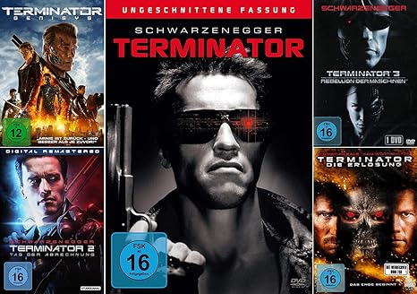 Terminator 1-5 (Uncut) (5 DVDs, Bundle) 