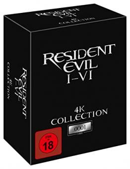Resident Evil 1-6 (4K Collection, Limited Edition) (6 Discs) [4K Ultra HD] 