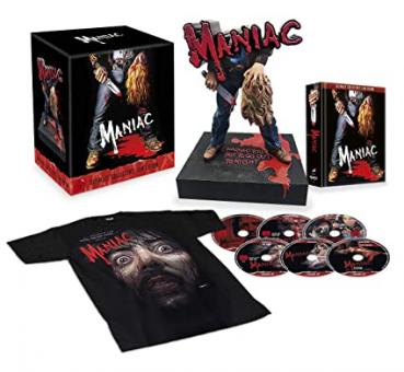 Maniac (6 Discs Ultimate Limited Collector's Fan Edition, 4K Ultra HD+Blu-ray+DVD, inkl. Büste) (1980) [FSK 18] [4K Ultra HD] 