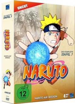 Naruto, Staffel 7: Naruto auf Mission (Episoden 158-183, uncut) (4 DVDs) (2002) [Gebraucht - Zustand (Sehr Gut)] 