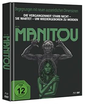 Der Manitou - Geburt des Dämon (Limited Mediabook, Blu-ray+DVD, Cover A) (1978) [Blu-ray] 