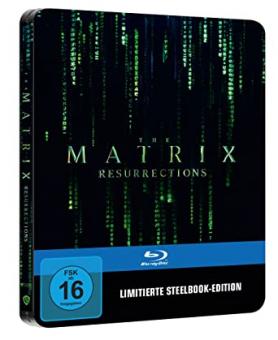 Matrix Resurrections (Limited Steelbook) (2021) [Blu-ray] 