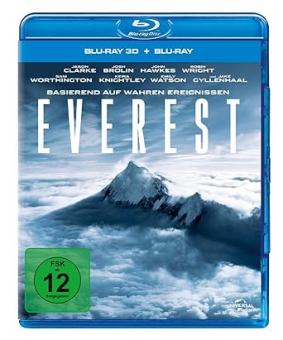 Everest (3D Blu-ray+Blu-ray) (2015) [3D Blu-ray] [Gebraucht - Zustand (Sehr Gut)] 