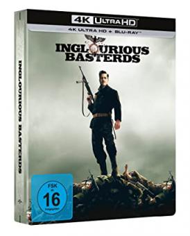 Inglourious Basterds (Limited Steelbook, 4K Ultra HD+Blu-ray) (2009) [4K Ultra HD] 