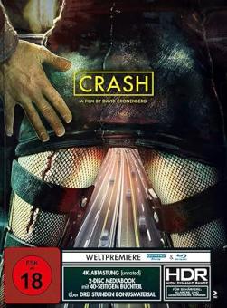 Crash (Limited Mediabook, 4K Ultra HD+Blu-ray, Cover Modern) (1996) [FSK 18] [4K Ultra HD] [Gebraucht - Zustand (Sehr Gut)] 