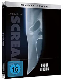 Scream (Limited Steelbook, 4K Ultra HD+Blu-ray) (1996) [4K Ultra HD] 