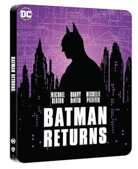 Batmans Rückkehr (Limited Steelbook, 4K Ultra HD+Blu-ray) (1992) [EU Import mit dt. Ton] [4K Ultra HD] 