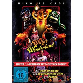 Willy's Wonderland (Limited Mediabook, Blu-ray+DVD) (2021) [Blu-ray] 