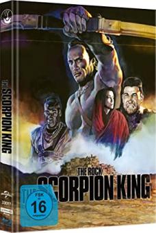 The Scorpion King (Limited Mediabook, 4K Ultra HD+Blu-ray, Cover A) (2002) [4K Ultra HD] 