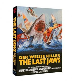 The Last Jaws - Der weiße Killer (Limited Mediabook, 2 Discs, Cover B) (1981) [Blu-ray] 