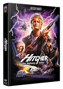 Hitcher, der Highway Killer (Limited Wattiert Mediabook, 3 Discs) (1986) [FSK 18] [Blu-ray] 