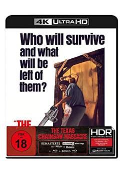 The Texas Chainsaw Massacre (4K Ultra HD+ Blu-ray+Bonus-Blu-ray) (1974) [FSK 18] [4K Ultra HD] 