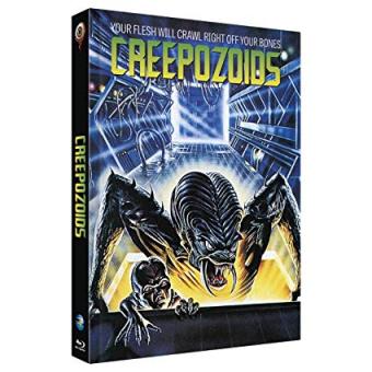 Creepozoids - Angriff der Mutanten (Limited Mediabook, Blu-ray+DVD, Cover B) (1987) [FSK 18] [Blu-ray] 