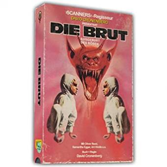 Die Brut (Limited VHS-Retro Edition, Unrated, Blu-ray+DVD) (1979) [FSK 18] [Blu-ray] 