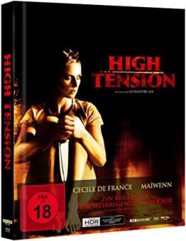High Tension (Uncut Limited Mediabook, 4K Ultra HD+2 Blu-ray's, Cover B) (2003) [FSK 18] [4K Ultra HD] 