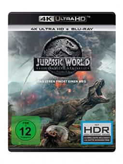 Jurassic World: Das gefallene Königreich (4K Ultra HD+Blu-ray) (2018) [4K Ultra HD] [Gebraucht - Zustand (Sehr Gut)] 
