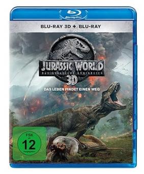 Jurassic World: Das gefallene Königreich (3D Blu-ray+Blu-ray) (2018) [3D Blu-ray] [Gebraucht - Zustand (Sehr Gut)] 