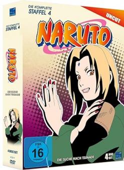 Naruto, Staffel 4: Die Suche nach Tsunade (Episoden 81-106, uncut) (4 DVDs) (2002) [Gebraucht - Zustand (Sehr Gut)] 