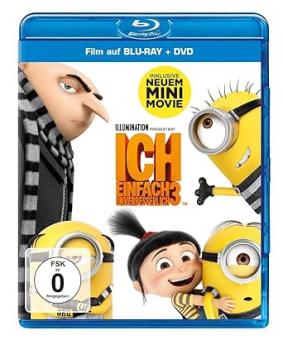 Ich - Einfach unverbesserlich 3 (Blu-ray+DVD) (2017) [Blu-ray] [Gebraucht - Zustand (Sehr Gut)] 