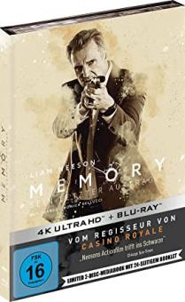 Memory - Sein letzter Auftrag (Limited Mediabook, 4K Ultra HD+Blu-ray) (2022) [4K Ultra HD] 