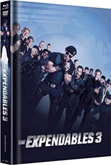 The Expendables 3 (Limited Mediabook, Blu-ray+DVD, Cover A) [FSK 18] [Blu-ray] 