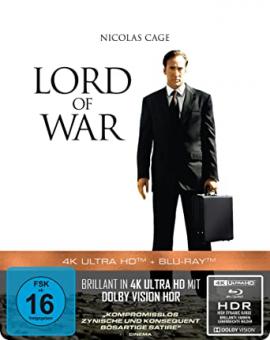 Lord of War - Händler des Todes (Limited Steelbook, 4K Ultra HD+Blu-ray) (2005) [4K Ultra HD] 