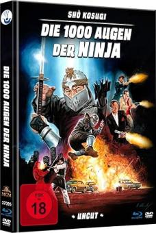 Die 1000 Augen der Ninja (Limited Mediabook, Blu-ray+DVD) (1985) [FSK 18] [Blu-ray] [Gebraucht - Zustand (Sehr Gut)] 