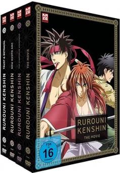 Rurouni Kenshin - Gesamtausgabe - Bundle - (OVAs + Movie) (4 DVDs) 