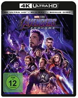 Avengers: Endgame (4K Ultra HD+2 Blu-ray's) (2019) [4K Ultra HD] [Gebraucht - Zustand (Sehr Gut)] 