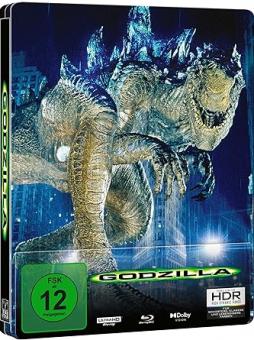 Godzilla (Limited Steelbook, 4K Ultra HD+Blu-ray) (1998) [4K Ultra HD] 