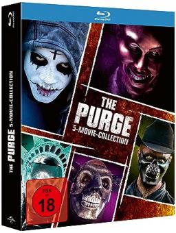 The Purge - 5-Movie-Collection (5 Discs) [Blu-ray] [Gebraucht - Zustand (Sehr Gut)] 