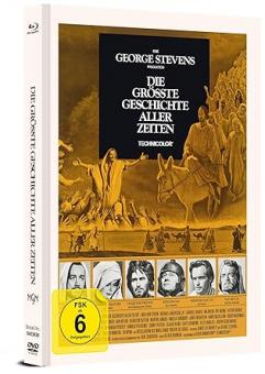 Die größte Geschichte aller Zeiten (Limited Mediabook, 2 Blu-ray's+DVD) (1965) [Blu-ray] [Gebraucht - Zustand (Sehr Gut)] 