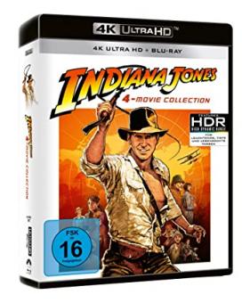 Indiana Jones The Complete Adventures (4K Ultra HD+Blu-ray, 9 Discs) [4K Ultra HD] 