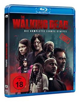 The Walking Dead - Die komplette zehnte Staffel (Uncut, 6 Discs) [FSK 18] [Blu-ray] 