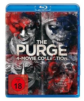The Purge - 4-Movie-Collection (4 Discs) [FSK 18] [Blu-ray] [Gebraucht - Zustand (Sehr Gut)] 