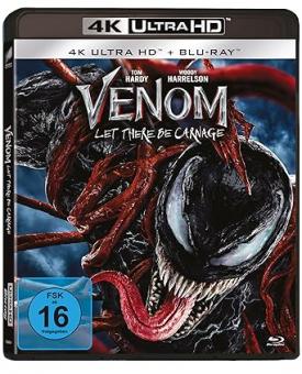 Venom: Let There Be Carnage (4K Ultra HD+Blu-ray) (2021) [4K Ultra HD] [Gebraucht - Zustand (Sehr Gut)] 